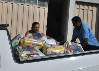 NATAL SOLIDÁRIO: NUTRIBELO DISTRIBUI CESTAS BÁSICAS PARA FAMÍLIAS CAMPO-BELENSES